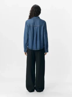 Objframe Lo L/S Shirt*Object Outlet