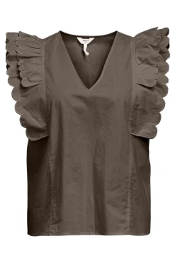 Objhope Papaya Nour S/S Top*Object Hot