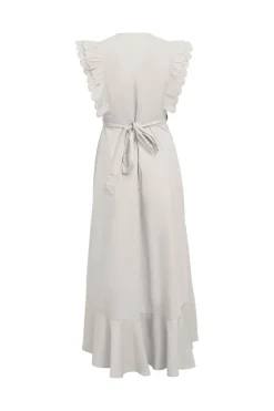 Objhope Papaya S/S Wrap Dress*Object Outlet