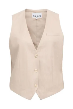 Object Objlisa Re Short Waistcoat< Veste