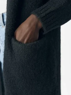 Objmilu Ls Lo Long Knit Cardigan*Object Online