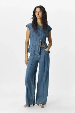 Object Objmoji Divona Wide Jeans 140< Sæt 🛍️|Bukser, Jeans & Leggings