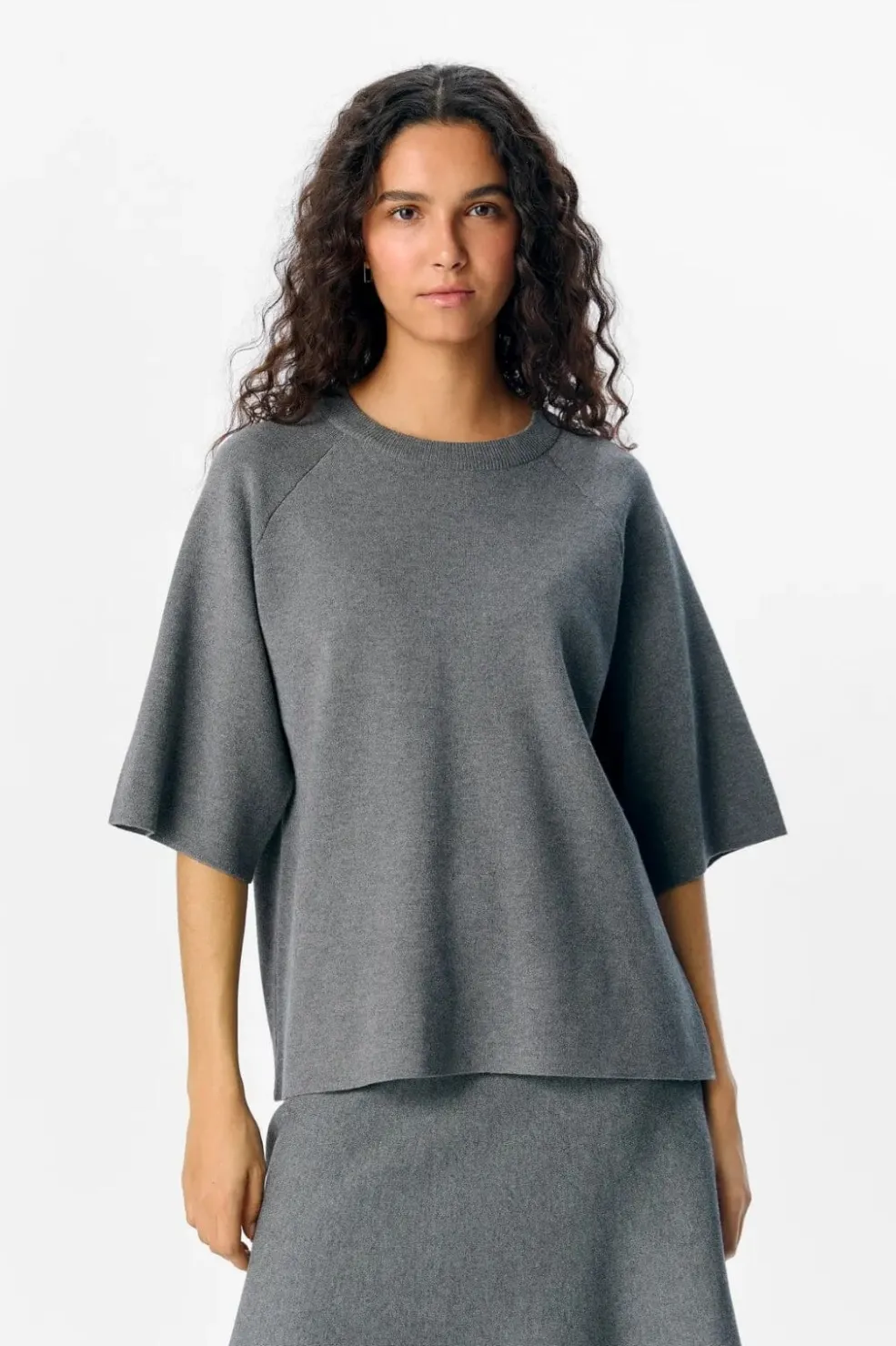 Objreynard 2/4 Knit Pullover*Object Clearance