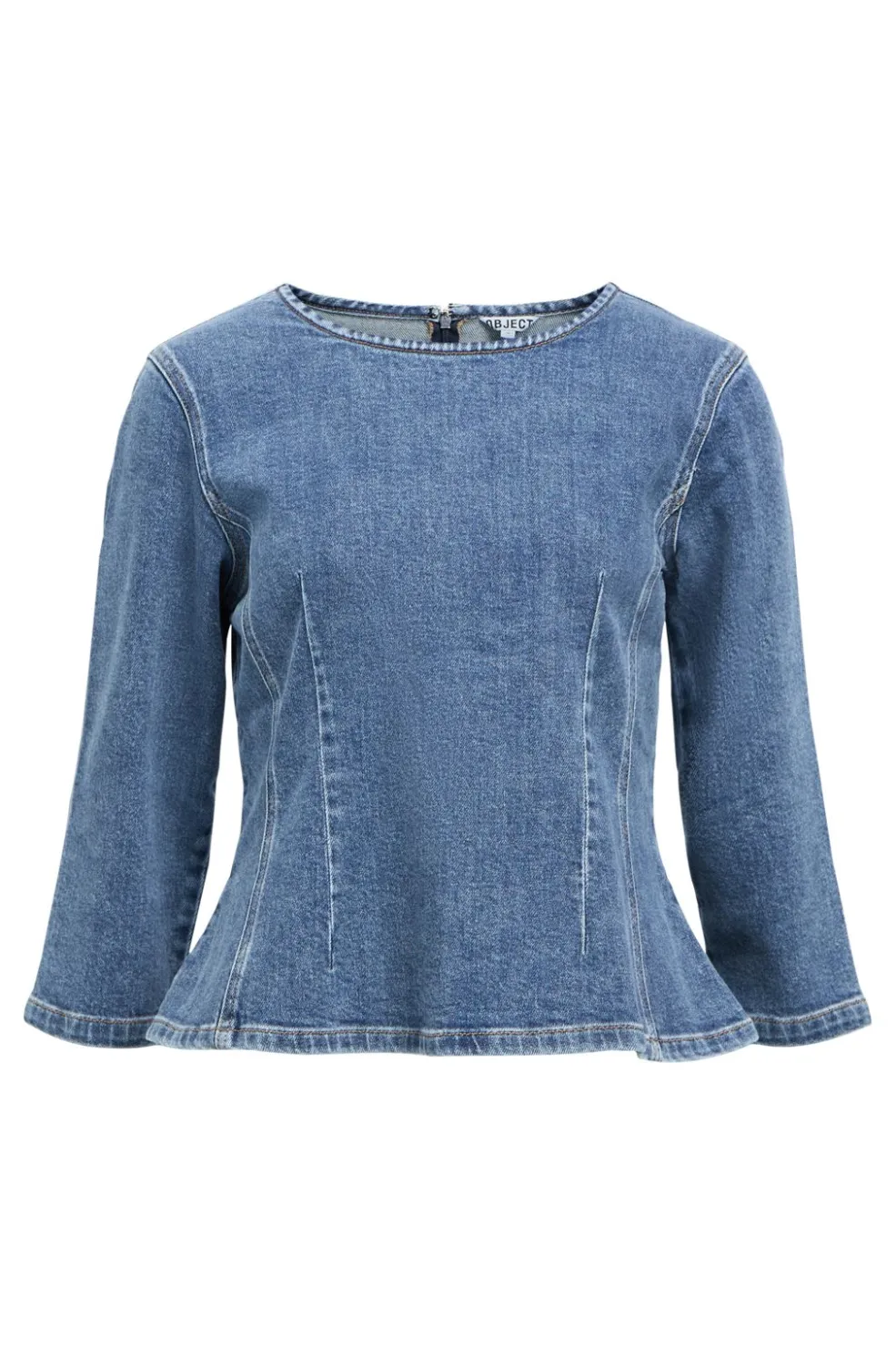 Object Objrosie 2/4 Re Sculpture Top Aw Fair 25< Bluser & Skjorter