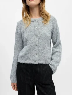 Object Objsaggia Re L/S Knit Cardigan< Cardigans|Ammevenligt Tøj