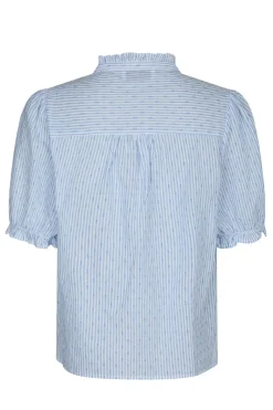 Neo Noir Odesa Dot Stripe Blouse 166039< Bluser & Skjorter