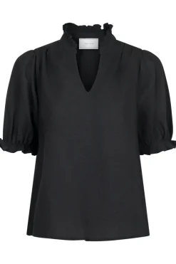 Odesa Linen Blouse*Neo Noir Outlet