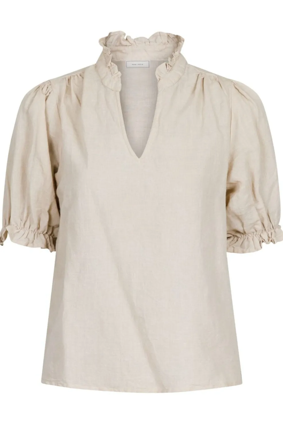 Neo Noir Odesa Linen Blouse< Bluser & Skjorter|Sæt 🛍️