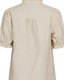 Neo Noir Odesa Linen Blouse< Bluser & Skjorter|Sæt 🛍️