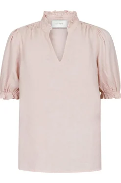 Odesa Linen Blouse*Neo Noir Discount