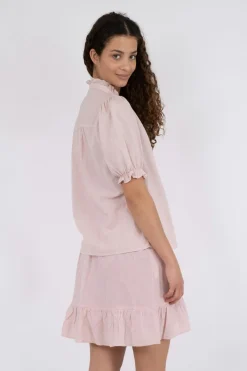 Odesa Linen Blouse*Neo Noir Discount