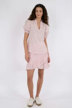 Odesa Linen Blouse*Neo Noir Discount