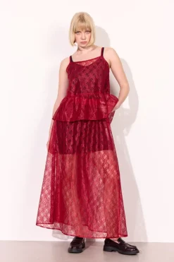 Hunkøn Ofelia Skirt 25926< Sæt 🛍️|Nederdele