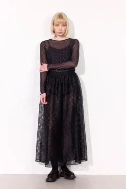 Hunkøn Ofelia Skirt 25926< Sæt 🛍️|Nederdele
