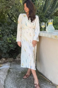 Ofeliaic Long Wrap Dress*BYIC Hot