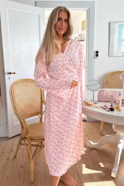 Ofeliaic Long Wrap Dress A23640*BYIC Outlet