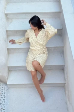 BYIC Ofeliaic Wrap Dress A23934< Kjoler