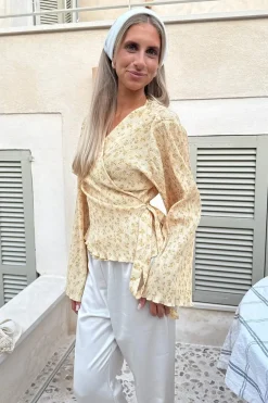 Ofeliaic Wrap Shirt A23939*BYIC Sale