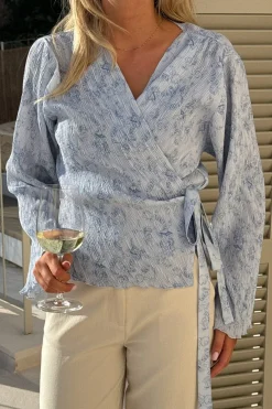 BYIC Ofeliaic Wrap Shirt A23939< Bluser & Skjorter