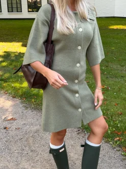 Oliviaic Knit Dress H105-1*BYIC Discount