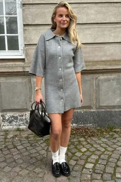 BYIC Oliviaic Knit Dress H105-1< Kjoler|Ammevenligt Tøj