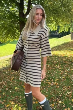 BYIC Oliviaic Knit Dress H105-1< Kjoler