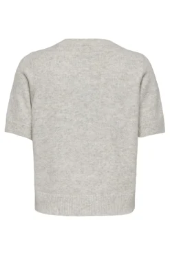 Only Onlabby Life Ss Bling Top O-Neck Knt< T-Shirts & Toppe