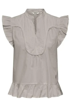 Only Onladda S/L V-Neck Top< T-Shirts & Toppe