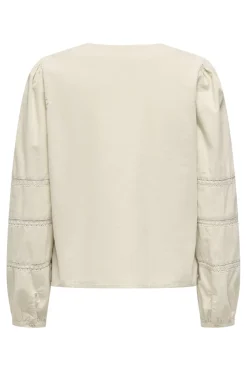 Only Onlaime L/S Cord Tape Blouse Cc< Bluser & Skjorter