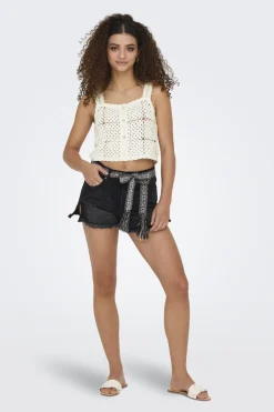 Only Onlamari S/L Top< T-Shirts & Toppe