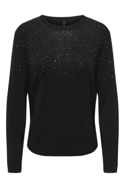 Onlanabella Ls Bling O-Neck Knt*Only Outlet