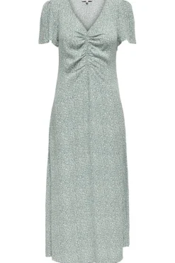 Only Onlancona Ss V-Neck Dress Moch< Kjoler