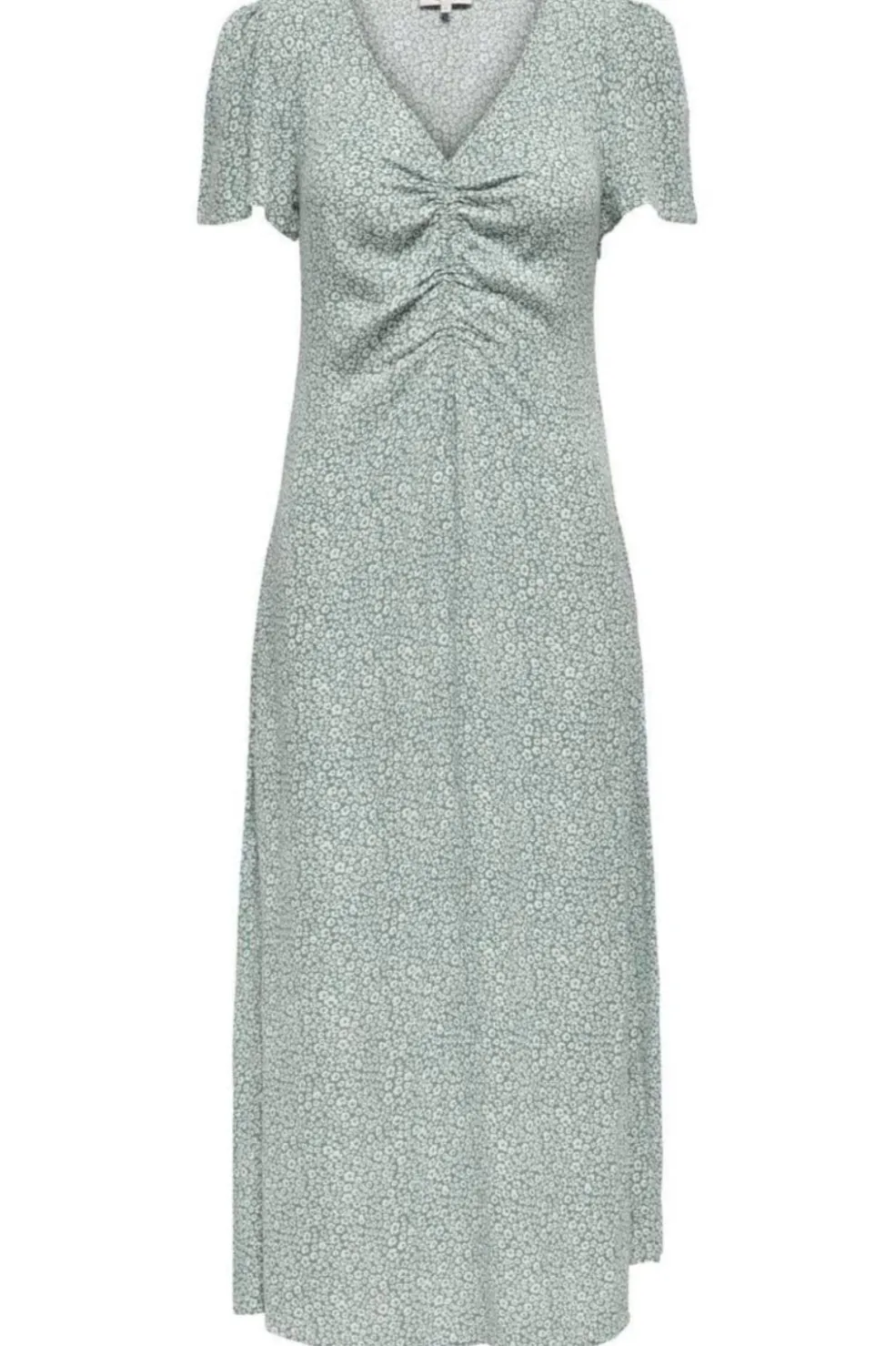 Only Onlancona Ss V-Neck Dress Moch< Kjoler