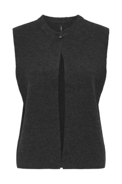 Onlanneli Life Sl Button Vest Cc Knt*Only New