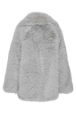Only Onlashia Life Faux Deco Fur Coat< Overtøj & Jakker