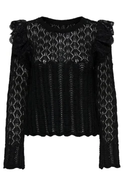 Onlashley Ls O-Neck Mix Knt*Only Outlet