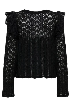 Onlashley Ls O-Neck Mix Knt*Only Outlet