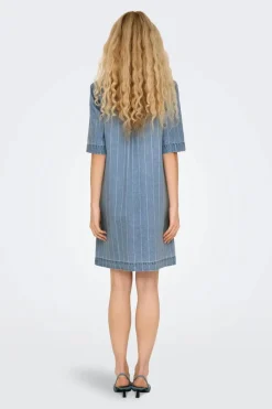 Only Onlasta S/S Stripe Dress Gua 15355054< Kjoler|Ammevenligt Tøj