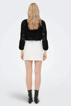 Onlbeach Life 7/8 Tie Cardigan Knt*Only Best