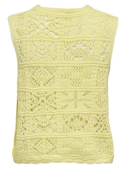 Onlbeach Life Sl Tie Vest Knt*Only Best