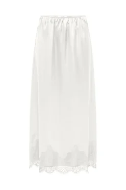 Only Onlbella Satin Lace Skirt< Nederdele