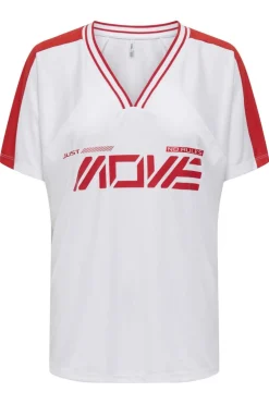 Onlbella S/S Sport V-Neck Top*Only Best