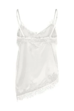 Only Onlbella Strap Satin Lace Top< T-Shirts & Toppe