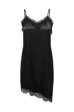 Only Onlbella Strap Satin Lace Dress< Kjoler