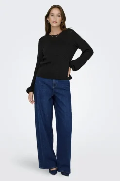 Only Onlbelle Life L/S Top< T-Shirts & Toppe