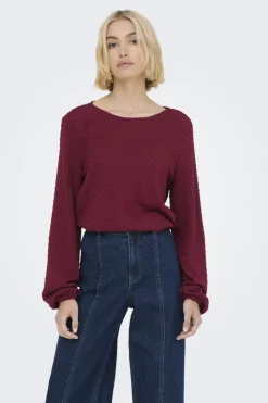 Only Onlbelle Life L/S Top< T-Shirts & Toppe