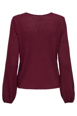 Only Onlbelle Life L/S Top< T-Shirts & Toppe