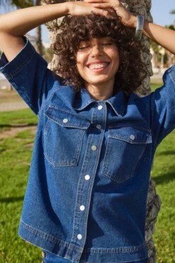 Onlbelle S/S Shirt Gua*Only Outlet