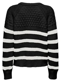 Onlbillie Life Ls Stripe O-Neck Knt*Only Best