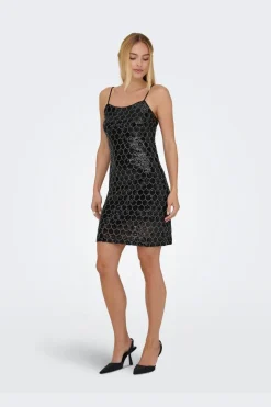 Onlbrielle Strap Sequins Dress*Only Outlet
